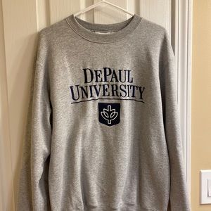 Champion Depaul University crew neck